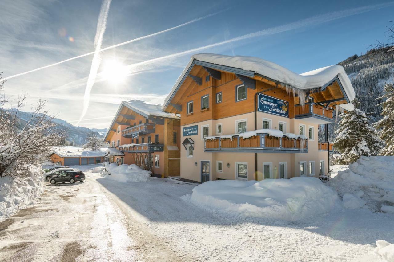 Hotel Hammerwirt - Forellenhof Untertauern Eksteriør billede